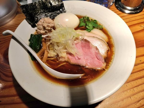 「特製醤油そば」@麺処 篠はらの写真