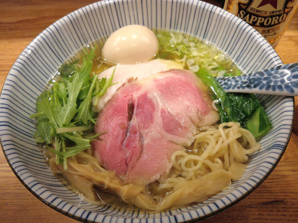 「味玉塩そば￥900」@中華そば きなりの写真