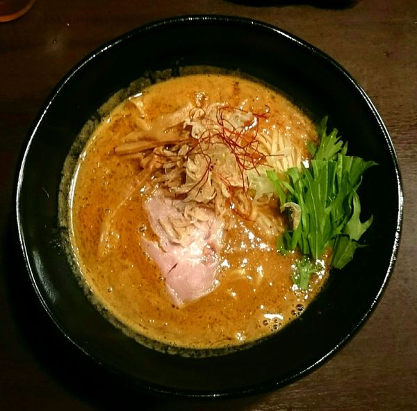 「エビ味噌ラーメン」@GANCON NOODLEの写真