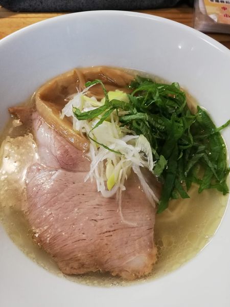 「鶏塩」@麺蔵 あつおの写真