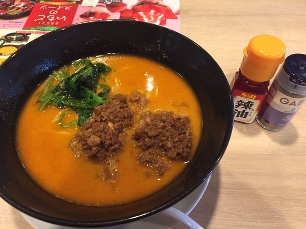 「ピリ辛担担麺769円」@ガスト 野田七光台の写真