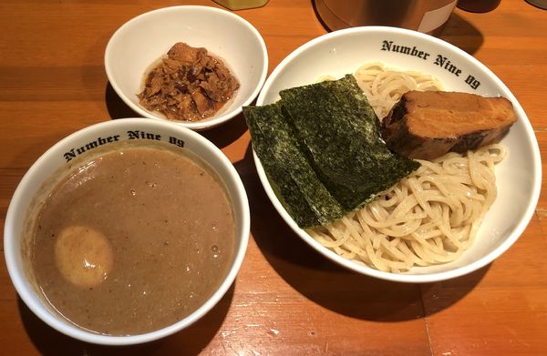 「贅沢濃厚つけめん」@麺Dining Number Nine 09の写真