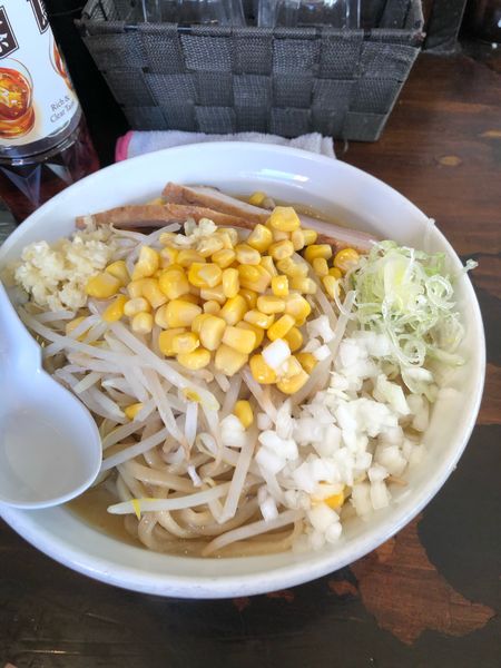 「鶏白湯　味噌　1000円　大盛150円」@濃麺 海月の写真