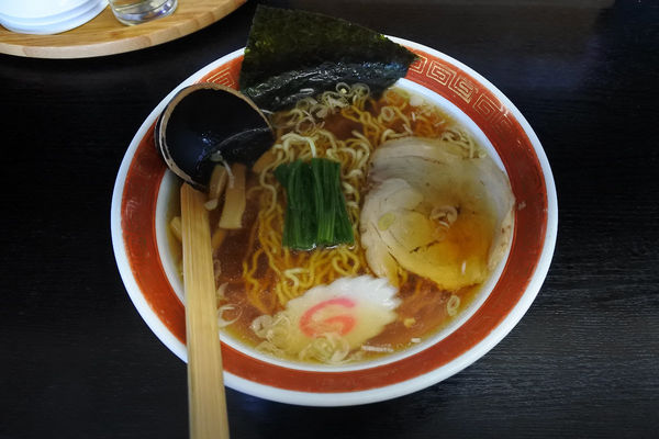 「中華そば￥６００」@中華そば 浜田屋 平須店の写真