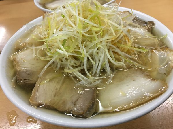「大盛りネギチャーシュー」@坂内食堂 喜多方本店の写真
