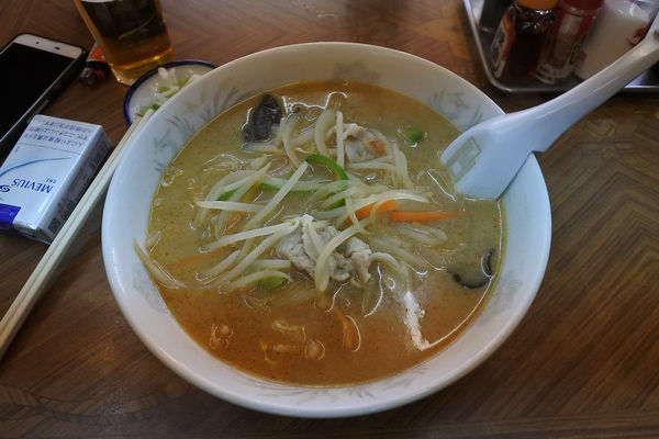 「みそラーメン¥550」@ペンヤ食堂の写真
