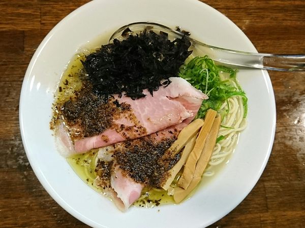 「牡蠣塩らぁ麺」@Soupmenの写真