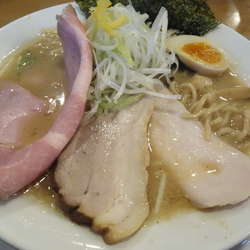 醤油白湯麺〜焼きあじの風