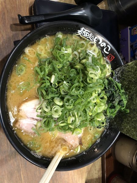 「ラーメン(しょうゆ)＋ねぎ」@麺処いのこの写真