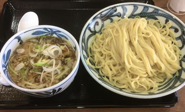 「肉つけ麺(690¥)」@北海道らぁめん伝丸 6号ひたちなか田彦店の写真