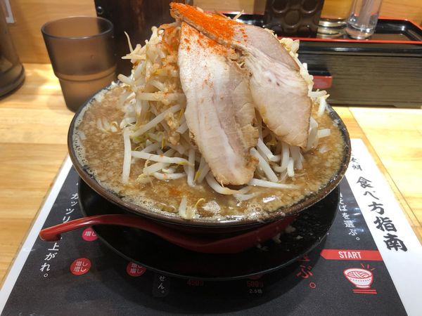 「魚介煮干しラーメン」@中野屋らーめん THE JIRO 京都駅前店の写真