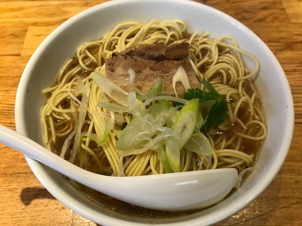 「焼きあご」@煮干し中華そば三四郎の写真