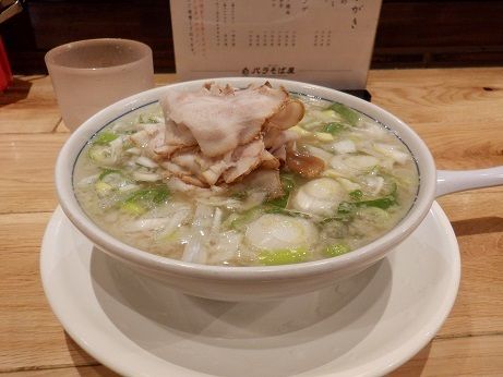 「バラそば塩（こってり）」@バラそば屋 上板橋店の写真