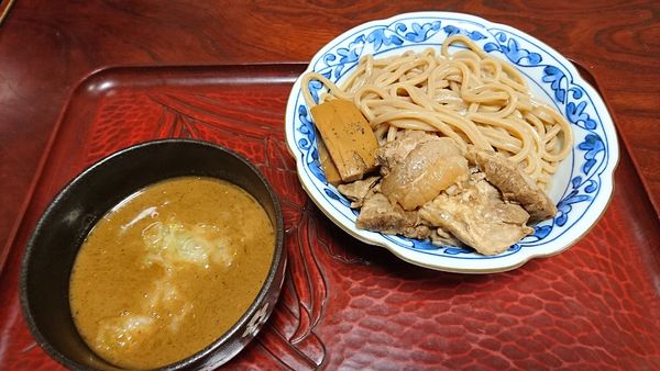 「つけめん(中)+メンマ」@中華蕎麦うゑずの写真