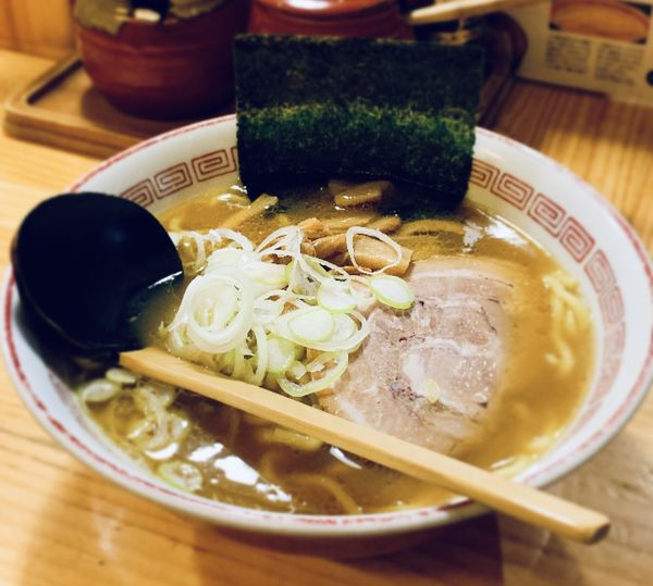 「醤油（濃いめ・固め￥820）」@つけ麺屋 やすべえ 秋葉原店の写真