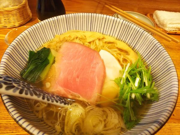 「塩そば」@中華そば きなりの写真