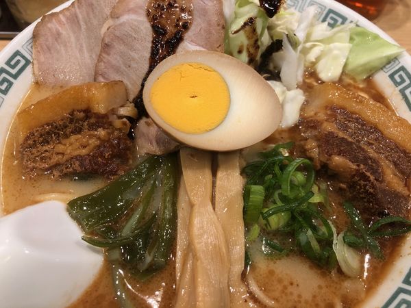「太肉麺＋叉焼」@桂花ラーメン 池袋西一番街店の写真