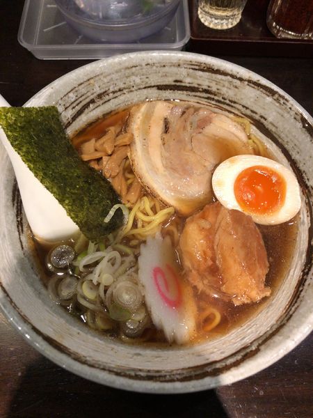 「特製かつおラーメン」@立川やの写真