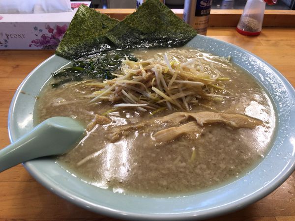 「醤油ネギラーメン中盛り」@ラーメンショップ 足利50号店の写真