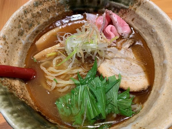 「焼きあご塩らー麺」@焼きあご塩らー麺 たかはし 上野店の写真