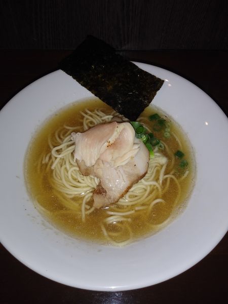 「純金中華蕎麦」@煮干し中華蕎麦 山崎の写真