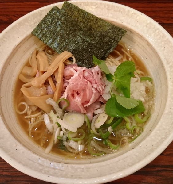 「鯛煮干しそば」@麺屋 ひな多の写真