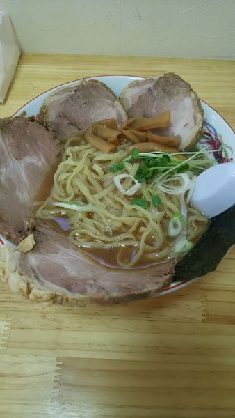 「正月限定佐野ラーメン（チャーシューメン）」@ラーメン マブでの写真