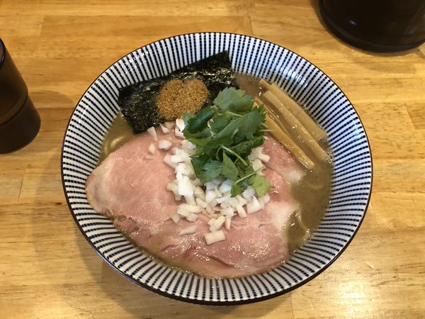 「魚介豚骨らーめん【限定】」@寿製麺よしかわ 坂戸店の写真