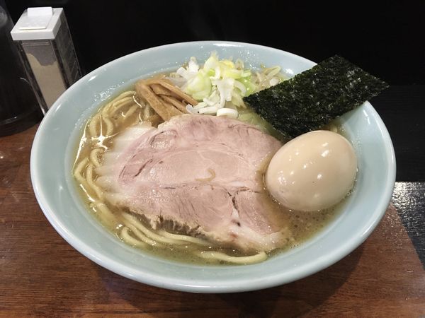 「ラーメン ＋ 味玉」@ラーメン社井田の写真