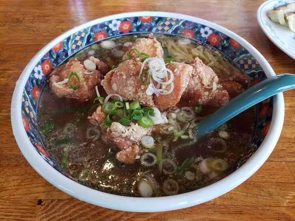 「から揚らぁ~麺」@ら〜めん いずみの写真