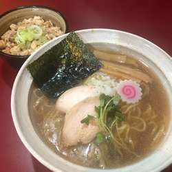 あっさり＆ミニチャーシュー丼
