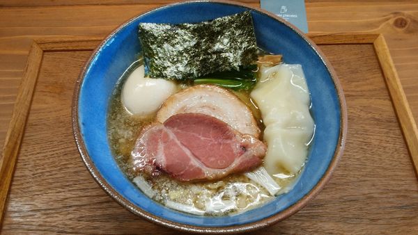 「【新年限定】魚介香る手揉み中華そば(塩)¥1000-」@YOKOKURA STOREHOUSEの写真