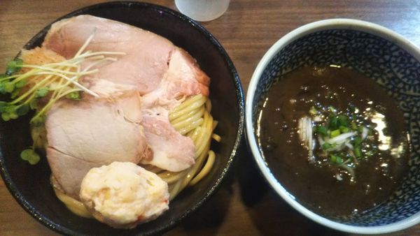 「限定 極濃烏賊つけ麺」@煮干しつけ麺 宮元の写真