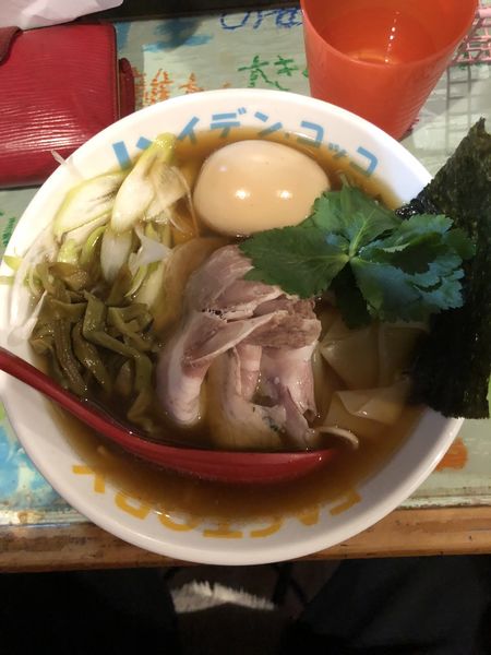 「魚介煮干し中華そば」@ハイデン.コッコFACTORYサマンサ・タマサの写真