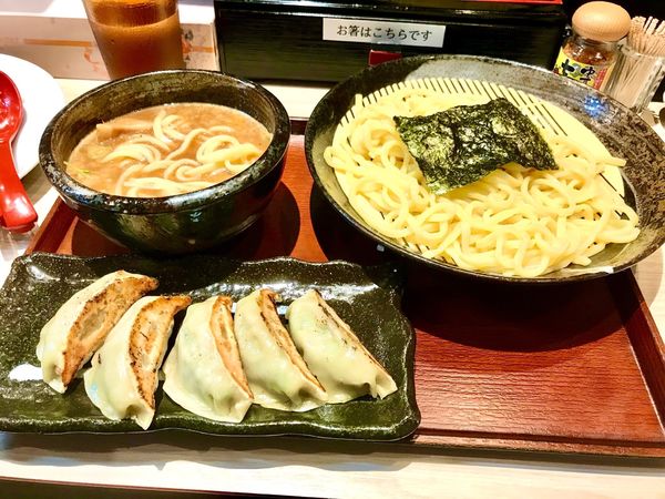 「魚介とんこつつけ麺」@麺処 虎ノ王 豊中店の写真