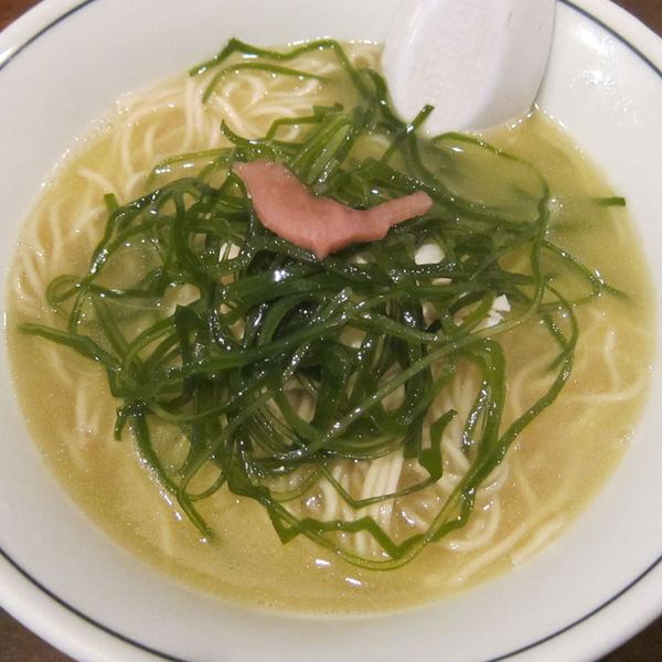 「鶏そば アメリカン 750円」@麺道はなもこしの写真