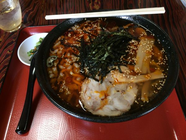 「辛ガリラーメン」@山形麺屋 殿の写真