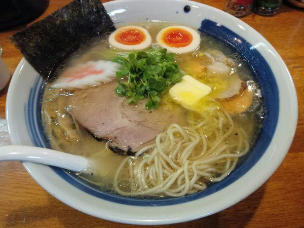 「【正月限定】ホタテバターの塩麹そば ￥800」@麺屋 鶏口の写真