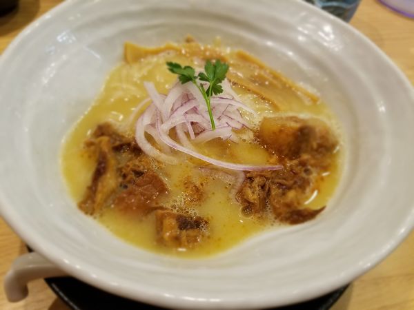 「トロ軟骨うっ鶏そば」@麺や厨の写真