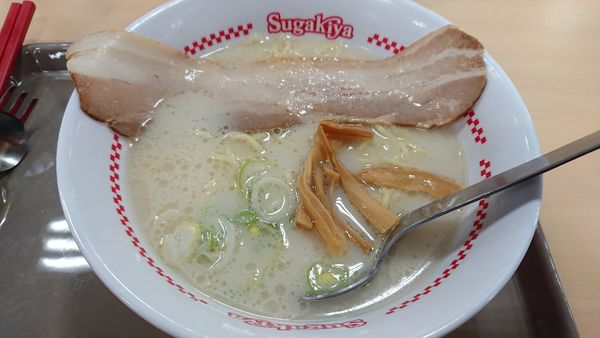 「濃い味スガキヤラーメン@450円」@スガキヤ 守山イオン店の写真