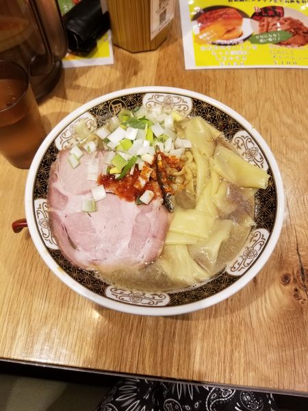 「すごい煮干ラーメン」@すごい煮干ラーメン凪 五反田西口店の写真