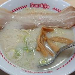 濃い味スガキヤラーメン@450円