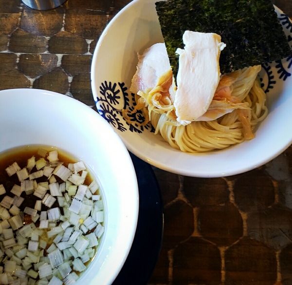「【裏メニュー】天草醤油つけそば ８５０円」@特級鶏蕎麦 龍介の写真