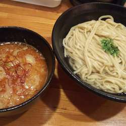 海老味噌　つけそば