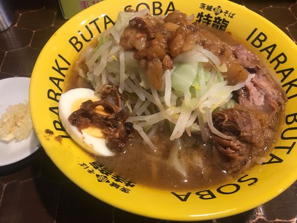 「豚そば」@茨城豚そば 特龍 本店の写真