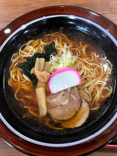 「美濃醤油ラーメン　720円」@美濃加茂サービスエリアの写真