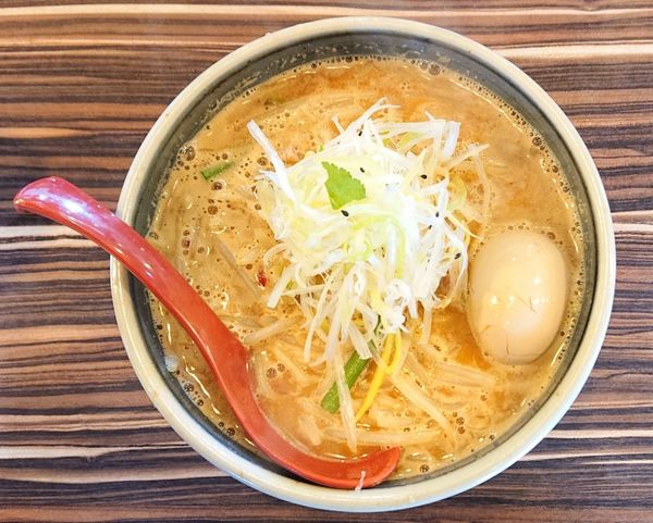 「海の味噌そば大盛味玉」@中華そば 螢の写真