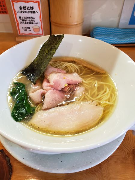 「貝の潮そば」@麺屋BISQの写真