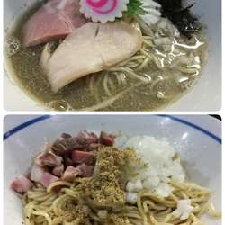 煮干しそば＋和え玉