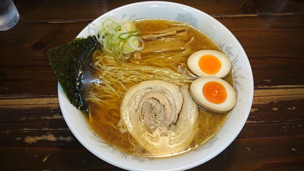 「長町ラーメン煮玉子入り大盛」@長町ラーメンの写真